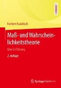 Maß- und Wahrscheinlichkeitstheorie