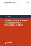 Funktionsmuster und -profile: Subnationalstaatliche Parlamente im Vergleich