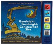 Goodnight Goodnight Construction Site Sound Book: (Construction Books for Kids, Books with Sound for Toddlers, Children's Truck Books, Read Aloud Book