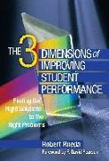 The 3 Dimensions of Improving Student Performance: Finding the Right Solutions to the Right Problems