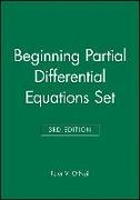 Beginning Partial Differential Equations Set
