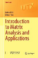 Introduction to Matrix Analysis and Applications