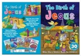 Bible Story Sticker Book for Children: The Birth of Jesus