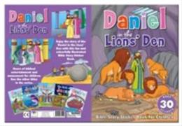 Bible Story Sticker Book for Children: Daniel in the Lions' Den