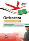 Ordenanzas, Personal Laboral de la Administración, Grupo V, Comunidad Autónoma de Extremadura. Temario específico