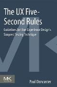 The UX Five-Second Rules