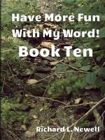Have More Fun with My Word! Book Ten