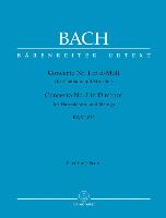 Concerto Nr. I für Cembalo und Streicher d-Moll BWV 1052