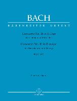 Concerto Nr. II für Cembalo und Streicher E-Dur BWV 1053
