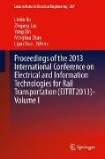 Proceedings of the 2013 International Conference on Electrical and Information Technologies for Rail Transportation (EITRT2013)-Volume I