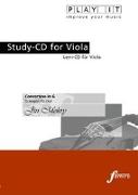 Study-CD for Viola - Concertino In G,G-Dur