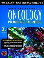 Oncology Nursing Review