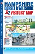 Hampshire, Dorset & Wiltshire A-Z Visitors' Map