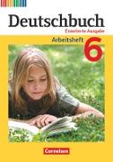 Deutschbuch, Sprach- und Lesebuch, Erweiterte Ausgabe, 6. Schuljahr, Arbeitsheft mit Lösungen