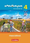 Mathewerkstatt, Mittlerer Schulabschluss Baden-Württemberg, Band 4, Materialblock, Arbeitsmaterial mit Wissensspeicher