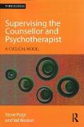 Supervising the Counsellor and Psychotherapist