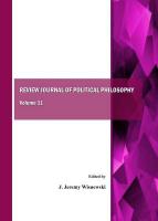 Review Journal of Political Philosophy, Volume 11