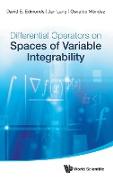 Differential Operators on Spaces of Variable Integrability