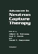 Advances in Neutron Capture Therapy