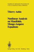 Nonlinear Analysis on Manifolds. Monge-Ampère Equations