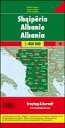 Albanien, Autokarte 1:400.000