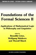 Foundations of the Formal Sciences II