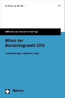 Bilanz der Bundestagswahl 2013