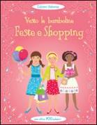 Feste e shopping. Vesto le bamboline. Con adesivi