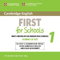 Cambridge English First for Schools 1 for updated exam. Audio CDs (2)