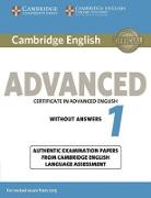 Cambridge English Advanced 1 for updated exam. Student's Book without answers