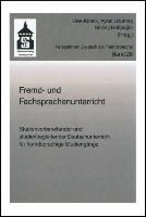 Fremd- und Fachsprachenunterricht