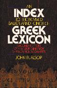 An Index to the Revised Bauer-Arndt-Gingrich Greek Lexicon
