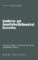 Qualitative and Quantitative Mathematical Economics