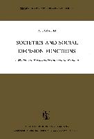 Societies and Social Decision Functions