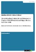 Die politischen Umbrüche in Polen und in Ungarn 1988/89 und deren Folgen für den Kurs der DDR