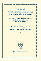 Handbuch der Deutschen Wahlgesetze und Geschäftsordnungen