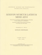 Lexicon Musicum Latinum Medii Aevi 12. Faszikel - Fascicle 12 (minuo-musicus)