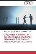 Capacidad funcional en personas que padecieron enfermedad de Hansen