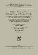 Felsbau in Theorie und Praxis Rock Engineering in Theory and Practice
