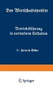 Betriebsführung in caritativen Anstalten