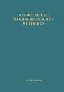 Handbuch der Mikrochemischen Methoden