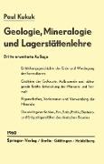 Geologie, Mineralogie und Lagerstättenlehre