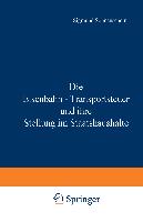 Die Eisenbahn - Transportsteuer und ihre Stellung im Staatshaushalte