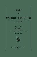 Chronik des Deutschen Forstwesens im Jahre 1888