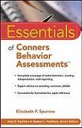 Essentials of Conners Behavior Assessments