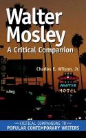 Walter Mosley: A Critical Companion