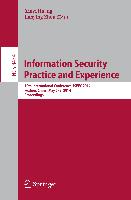 Information Security Practice and Experience