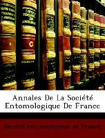 Annales De La Société Entomologique De France