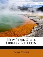 New York State Library Bulletin