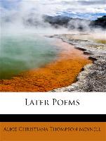 Later Poems